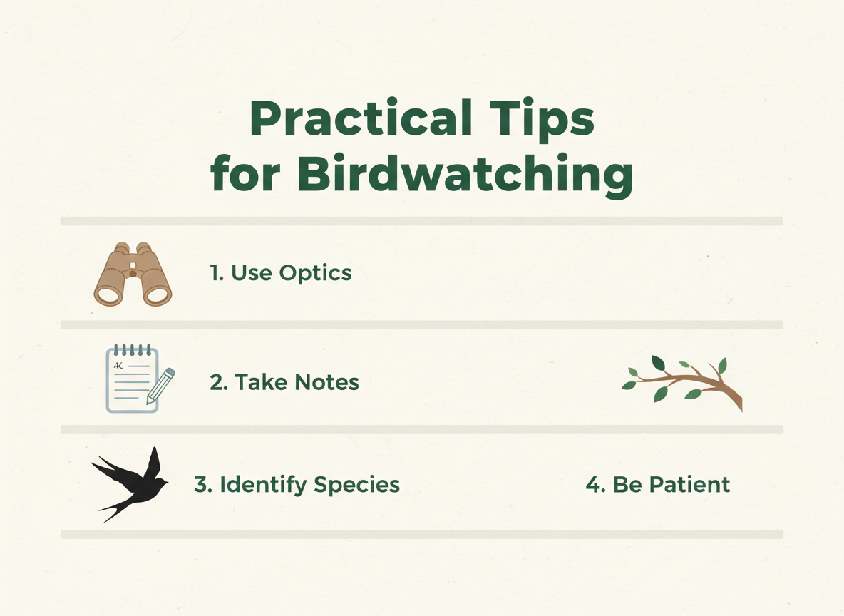 Praktische Tipps für die Vogelbeobachtung 1