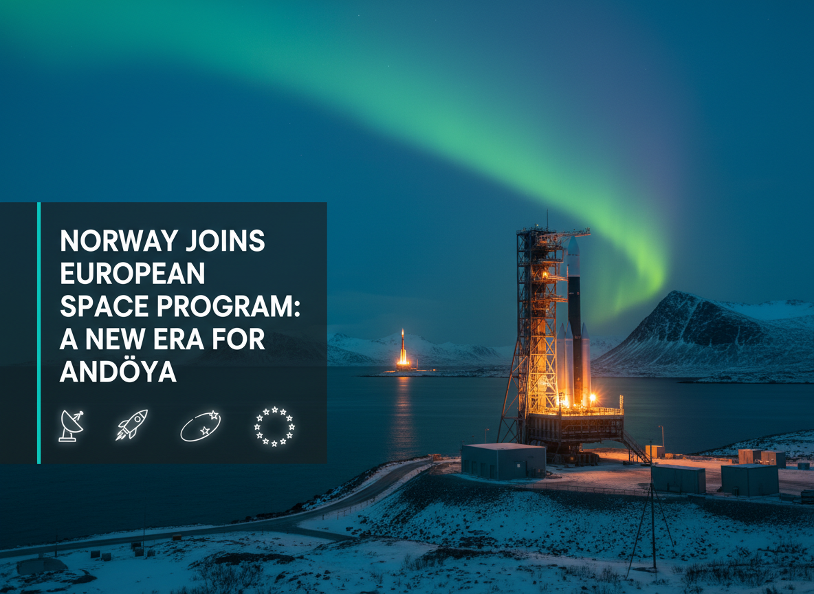 La Norvège rejoint le programme spatial européen : Une nouvelle ère pour Andøya