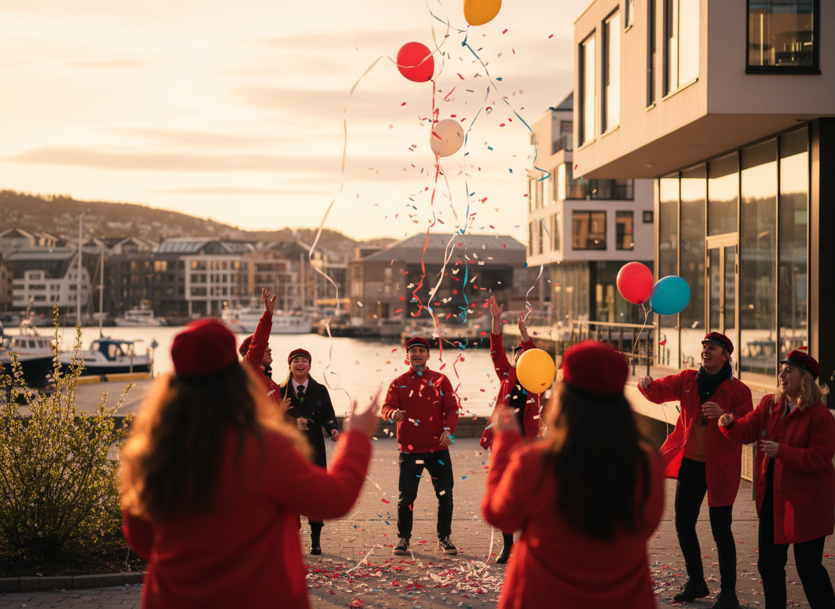 La Russefeiring de Bodø Abraza el Cambio para una Celebración Vibrante