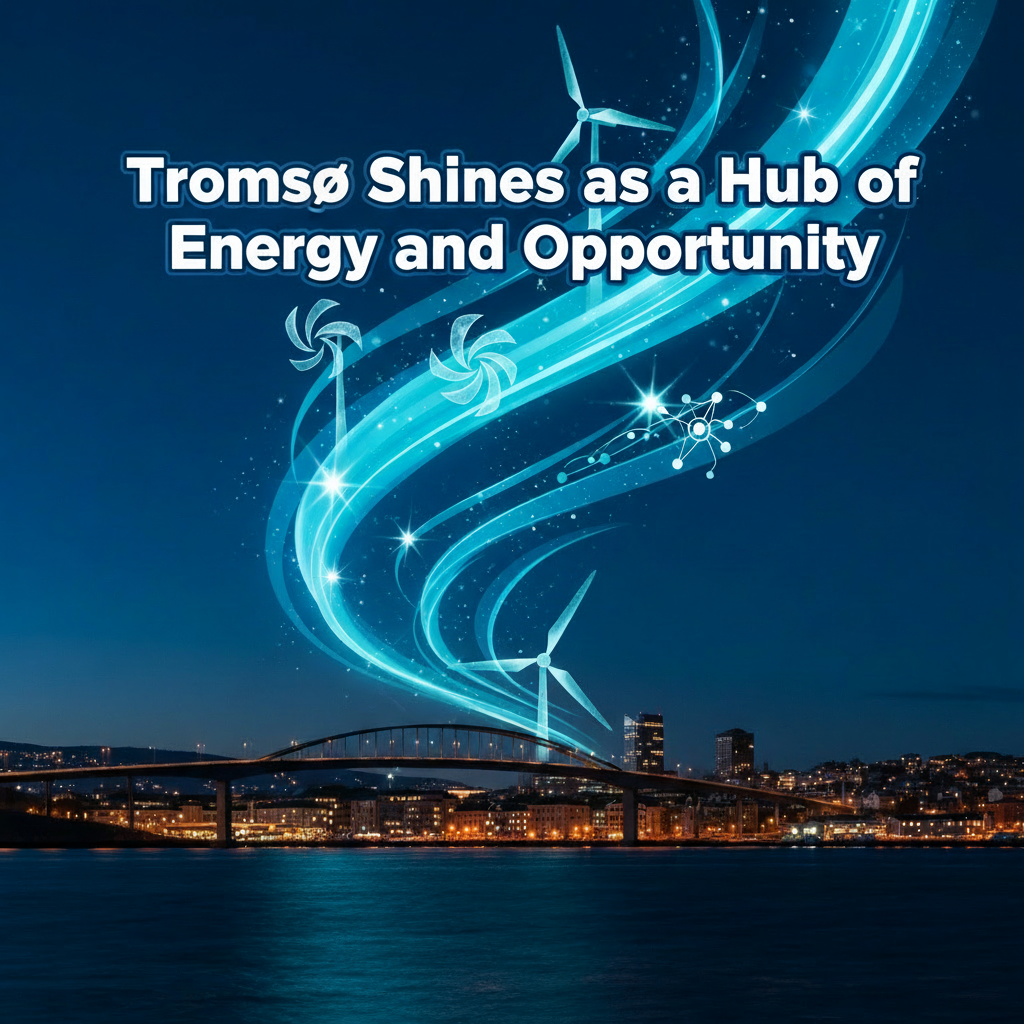 Tromsø brille comme un pôle d'énergie et d'opportunités