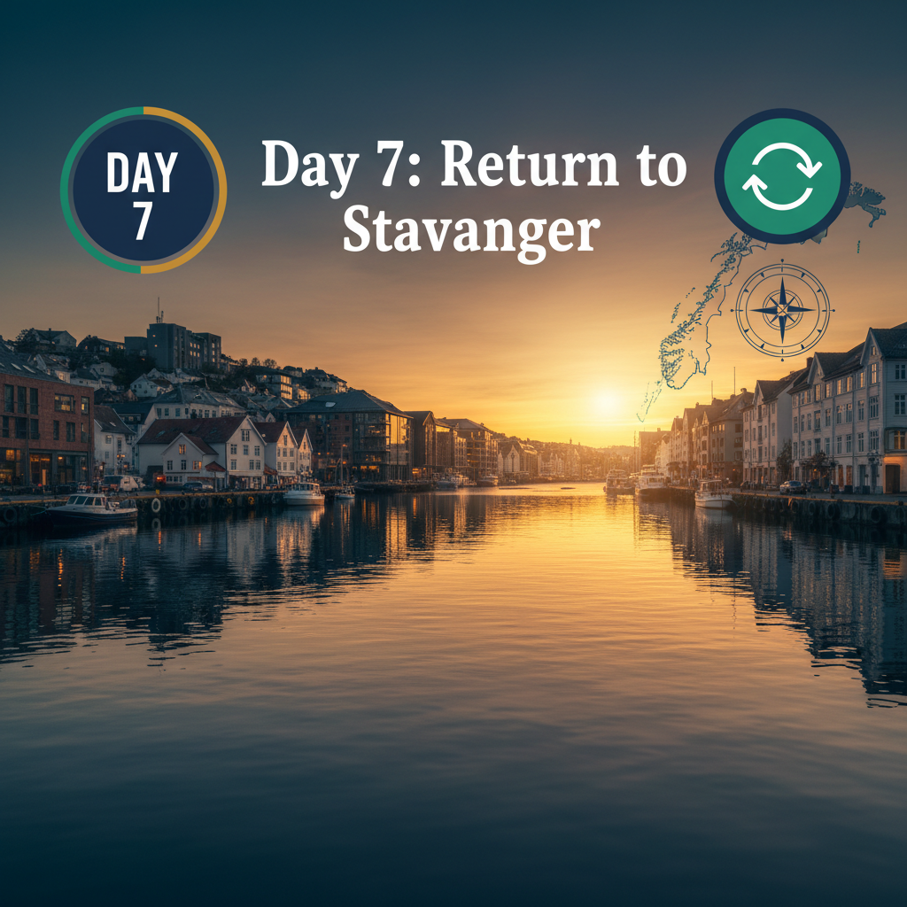 Giorno 7: Ritorno a Stavanger