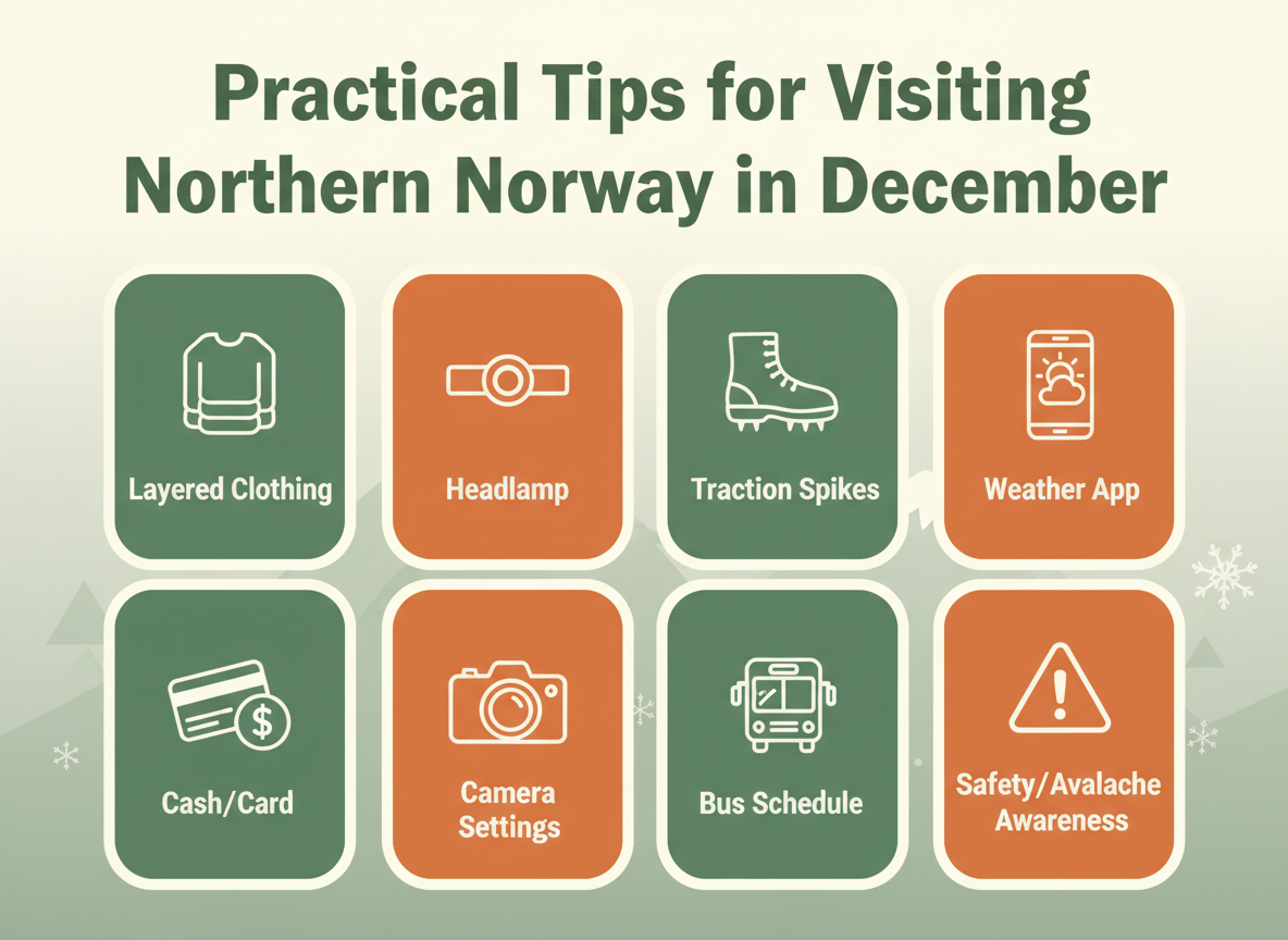 Practical Tips for Visiting Northern Norway in December