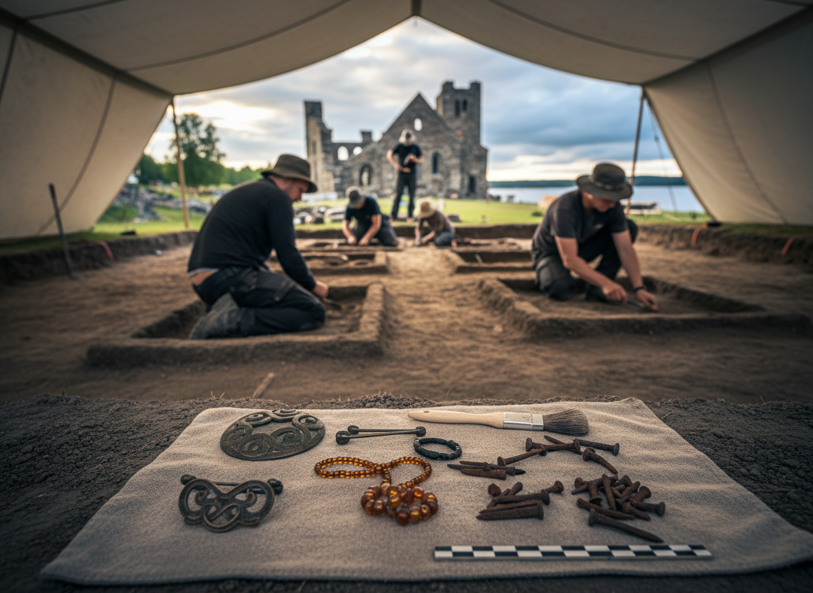 Scopri l'eredità vichinga di Hamar: nuove scoperte archeologiche entusiasmano!