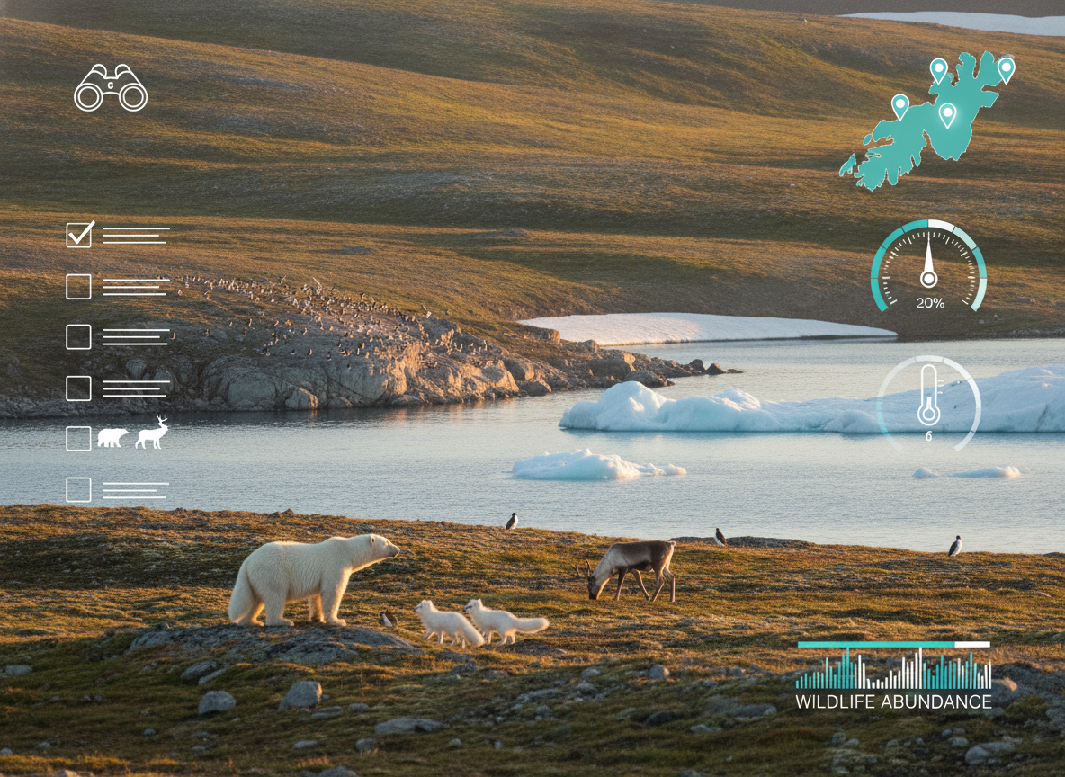Explorez la faune florissante du Svalbard cet été !