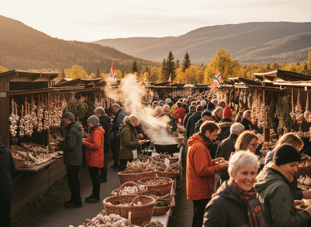 Norway's First Garlic Festival Ignites Flavor and Fun in Valdres